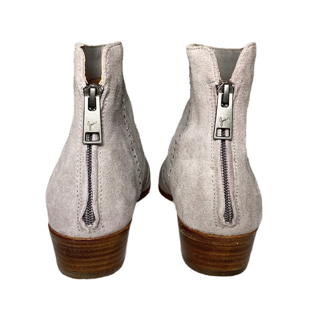 JOIE Lucy Suede Studded Zip Bootie - Picture 6 of 9